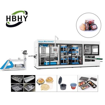 3ステーション加圧熱成形機